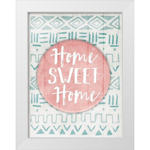 Tribe Phrase Soft Two White Modern Wood Framed Art Print by Villa, Mlli
