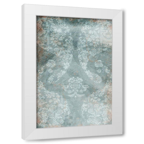 Flower Flow White Modern Wood Framed Art Print by Villa, Mlli