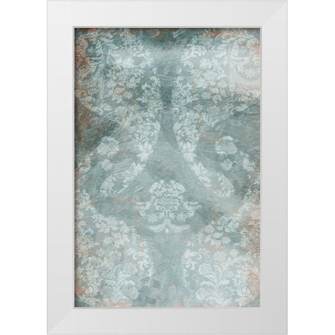 Flower Flow White Modern Wood Framed Art Print by Villa, Mlli