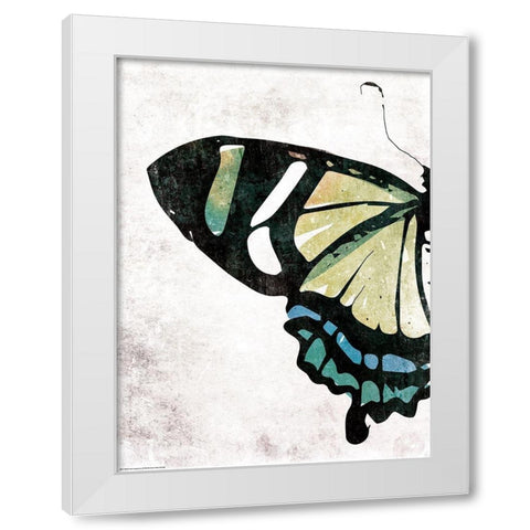 Fun Fly White Modern Wood Framed Art Print by Villa, Mlli