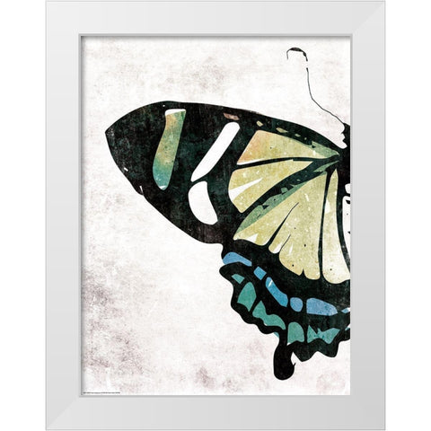 Fun Fly White Modern Wood Framed Art Print by Villa, Mlli