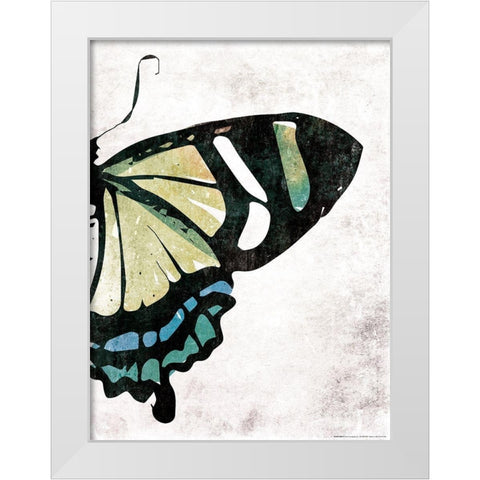 Fun Fly Two White Modern Wood Framed Art Print by Villa, Mlli