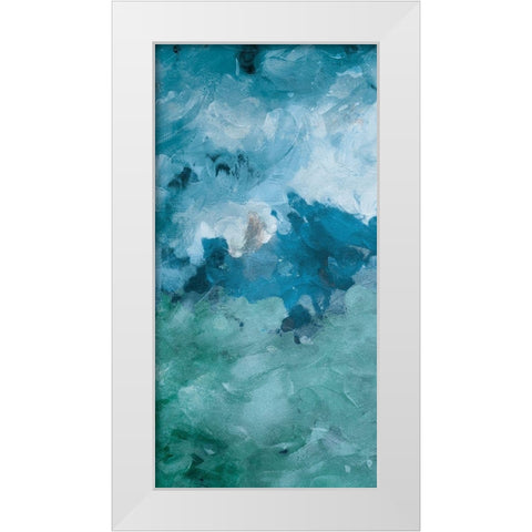 Cloudy Piece Again Two White Modern Wood Framed Art Print by Villa, Mlli