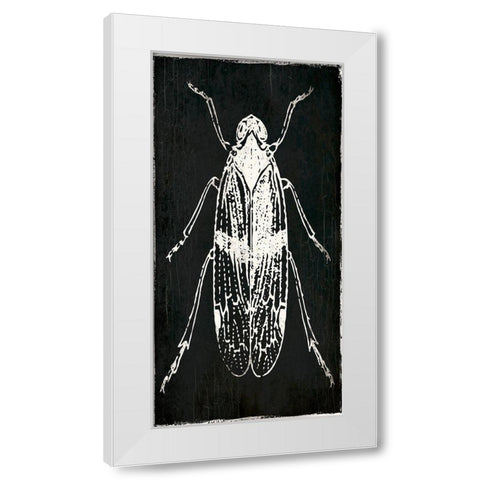 Bug Life One Black White Modern Wood Framed Art Print by Villa, Mlli
