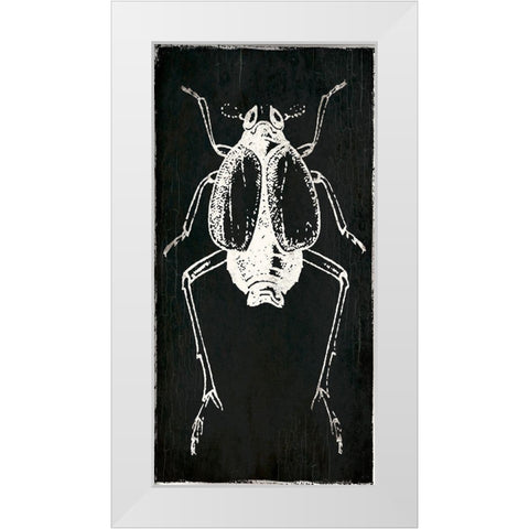 Bug Life Two Black White Modern Wood Framed Art Print by Villa, Mlli