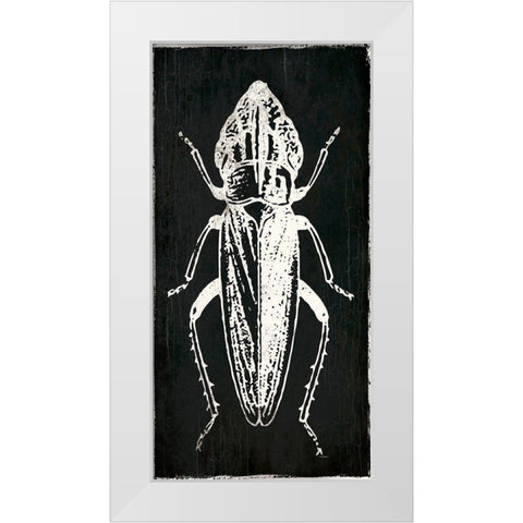 Bug Life Three Black White Modern Wood Framed Art Print by Villa, Mlli
