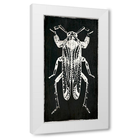 Bug Life Four Black White Modern Wood Framed Art Print by Villa, Mlli