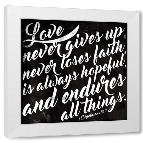 All Things Black White Modern Wood Framed Art Print by Villa, Mlli