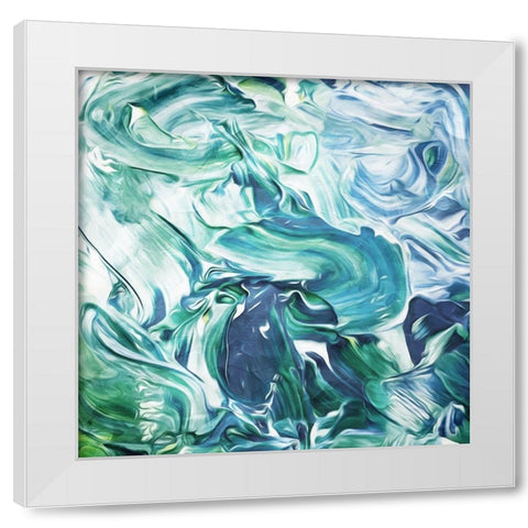 No Path White Modern Wood Framed Art Print by Villa, Mlli