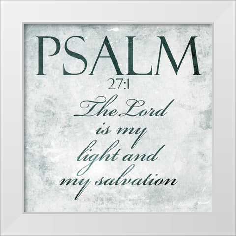 Bold Salvation White Modern Wood Framed Art Print by Villa, Mlli