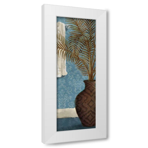 Bath Vessels White Modern Wood Framed Art Print by OnRei
