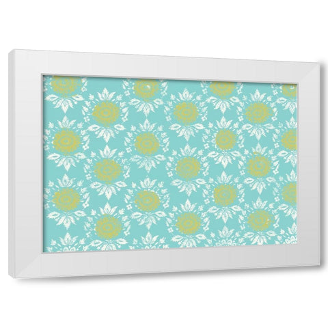 Bright Boho Cord 3 White Modern Wood Framed Art Print by Allen, Candace