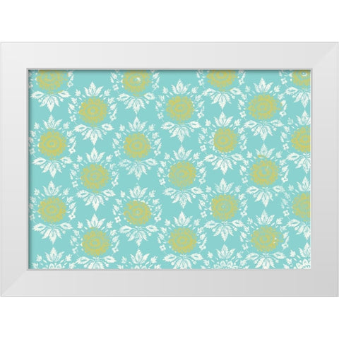 Bright Boho Cord 3 White Modern Wood Framed Art Print by Allen, Candace