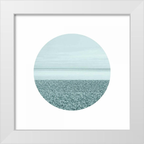 Window Into The Sea 1 White Modern Wood Framed Art Print by Allen, Candace