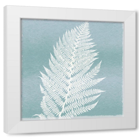 Spring Eden Floral 2 White Modern Wood Framed Art Print by Lula Bijoux And Company