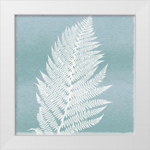 Spring Eden Floral 2 White Modern Wood Framed Art Print by Lula Bijoux And Company