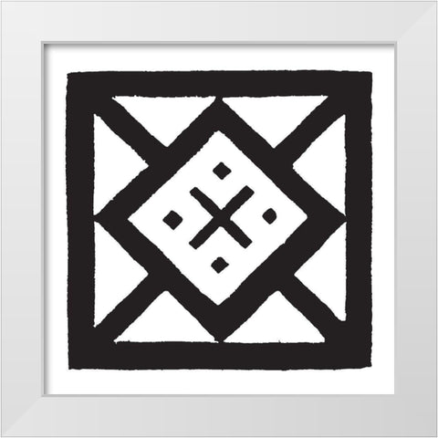 BW Minimalist 4 White Modern Wood Framed Art Print by Lula Bijoux And Company