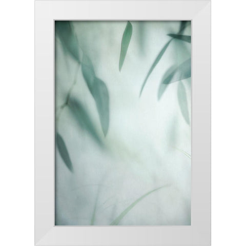 Rhythm Variation 2 White Modern Wood Framed Art Print by Poinski, Dianne