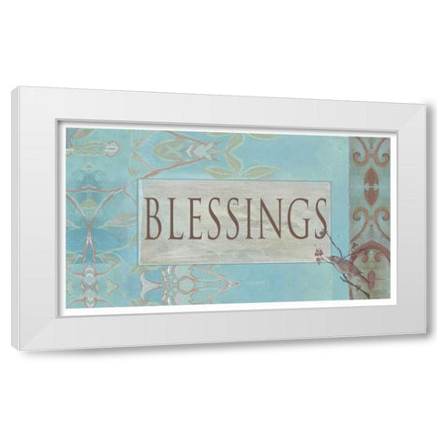 . White Modern Wood Framed Art Print by Haynes, Smith