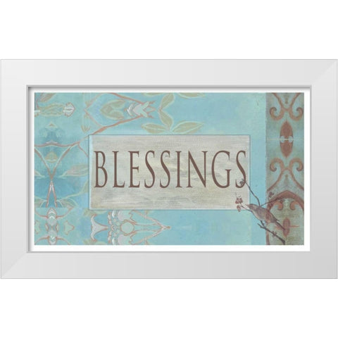 . White Modern Wood Framed Art Print by Haynes, Smith