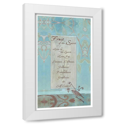 . White Modern Wood Framed Art Print by Haynes, Smith
