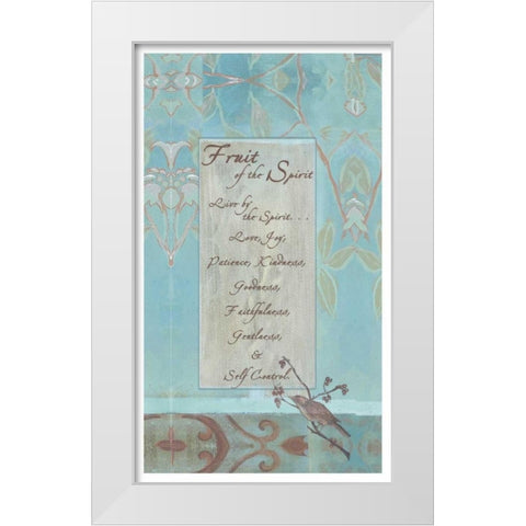 . White Modern Wood Framed Art Print by Haynes, Smith