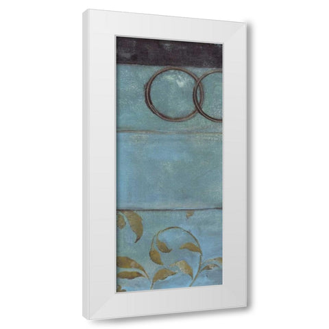 . White Modern Wood Framed Art Print by Haynes, Smith