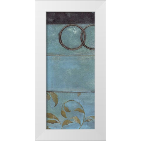. White Modern Wood Framed Art Print by Haynes, Smith