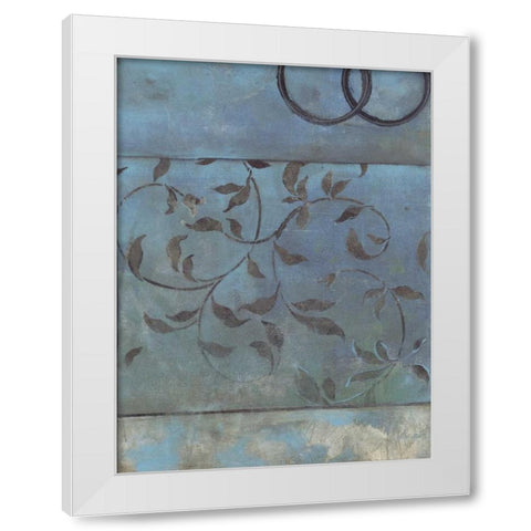 . White Modern Wood Framed Art Print by Haynes, Smith
