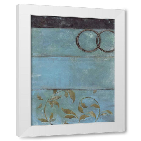 . White Modern Wood Framed Art Print by Haynes, Smith
