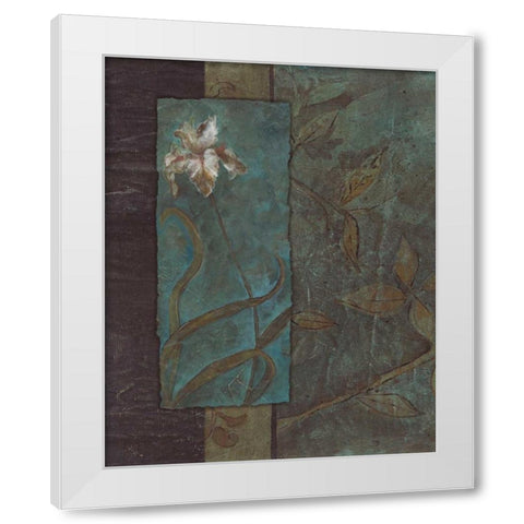 . White Modern Wood Framed Art Print by Haynes, Smith