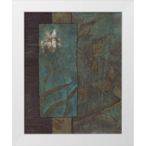 . White Modern Wood Framed Art Print by Haynes, Smith