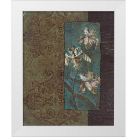 . White Modern Wood Framed Art Print by Haynes, Smith