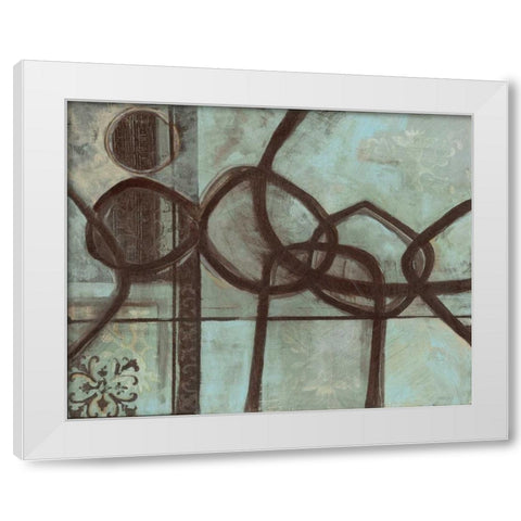 . White Modern Wood Framed Art Print by Haynes, Smith