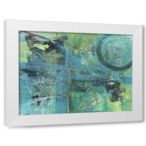 Envious Thoughts White Modern Wood Framed Art Print by Haynes, Smith