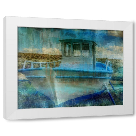 Deep Boating 2 White Modern Wood Framed Art Print by Haynes, Smith