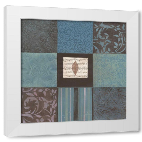 . White Modern Wood Framed Art Print by Haynes, Smith