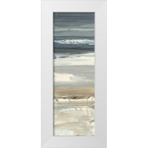 Creamy Memories 2 White Modern Wood Framed Art Print by Haynes, Smith