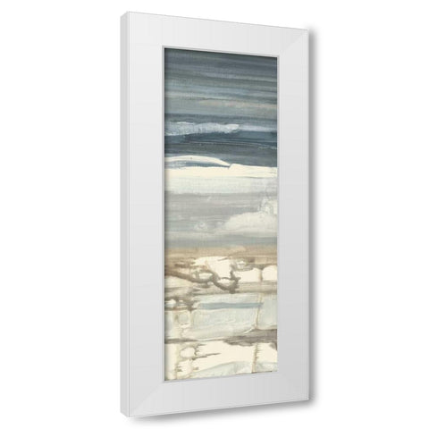 Creamy Memories 3 White Modern Wood Framed Art Print by Haynes, Smith