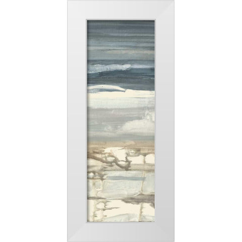 Creamy Memories 3 White Modern Wood Framed Art Print by Haynes, Smith