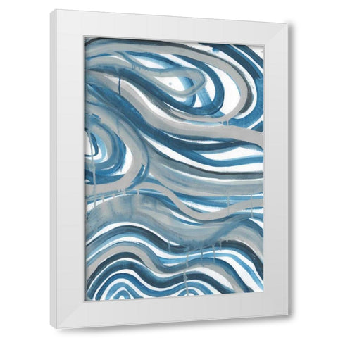 Minerals 1 White Modern Wood Framed Art Print by Haynes, Smith