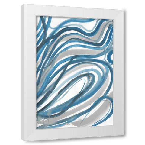 Minerals 2 White Modern Wood Framed Art Print by Haynes, Smith