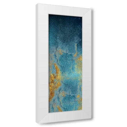 Evening Sky 1 White Modern Wood Framed Art Print by Lewis, Sheldon