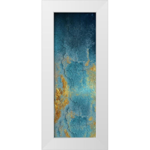 Evening Sky 1 White Modern Wood Framed Art Print by Lewis, Sheldon