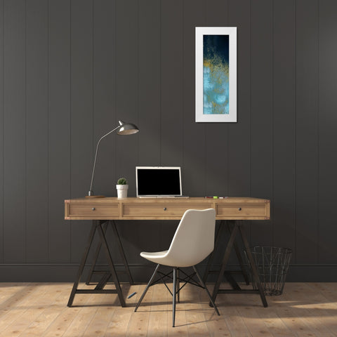 Evening Sky 2 White Modern Wood Framed Art Print by Lewis, Sheldon