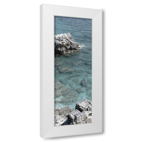 Hidden Paradise 2 White Modern Wood Framed Art Print by Lewis, Sheldon