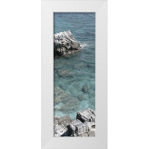 Hidden Paradise 2 White Modern Wood Framed Art Print by Lewis, Sheldon