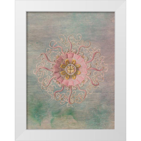 Taste The Ocean White Modern Wood Framed Art Print by Lewis, Sheldon