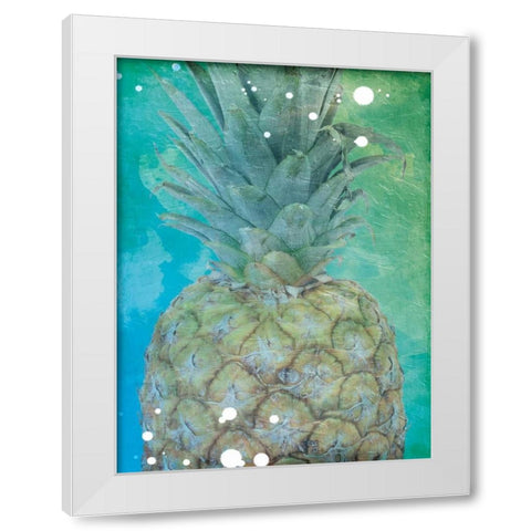 Tropical Pine White Modern Wood Framed Art Print by Lewis, Sheldon