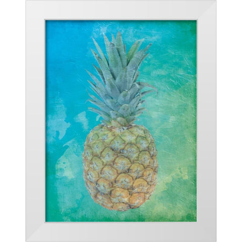 Sweet Pine White Modern Wood Framed Art Print by Lewis, Sheldon